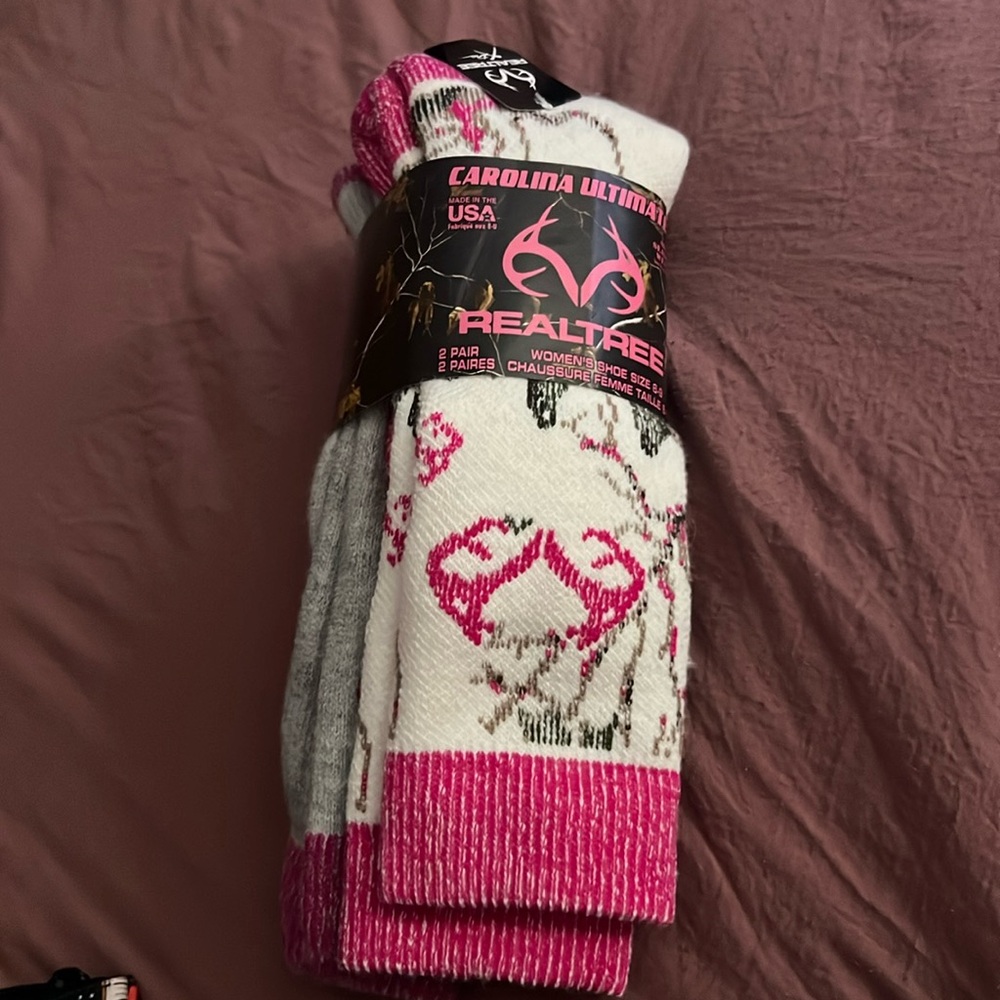 Real tree wool socks new in package